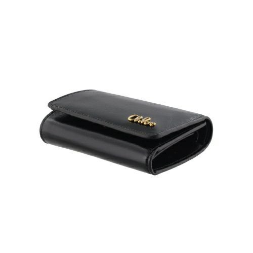 クロエ 三つ折り財布 レディース CHLOE ICONIC TRIFOLD ブラック CHLOE