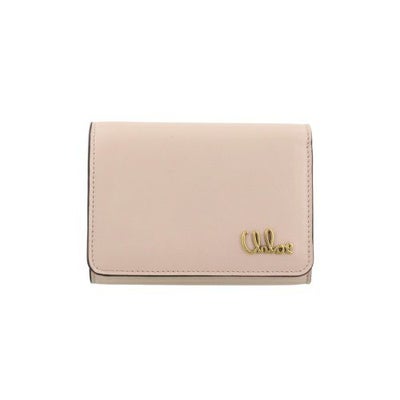 クロエ 三つ折り財布 レディース CHLOE ICONIC TRIFOLD ピンク CHLOE 