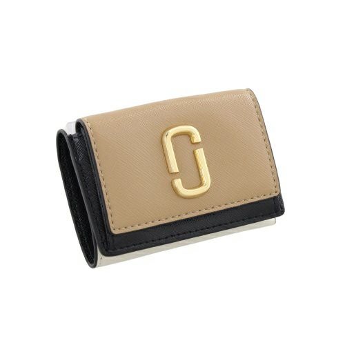 マークジェイコブス 三つ折り財布 レディース ザ ユーティリティ スナップショット 三つ折り ウォレット ミニ マルチカラー Marc Jacobs 2F3SMP060S07 233 CAMEL MULTI