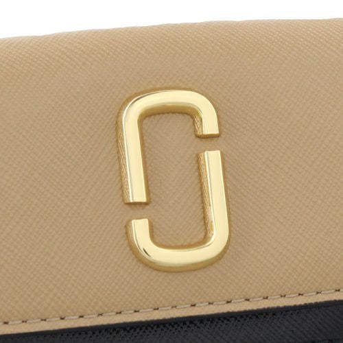 マークジェイコブス 三つ折財布 ベージュ マーク ジェイコブス MARC JACOBS 三つ折り財布 レディース MARC