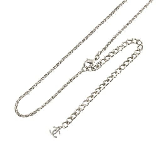 シャネル ネックレス レディース シルバー CHANEL ABE252 B18058 NZS81