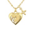 ルイヴィトン ネックレス レディース ネックレス・ブルーミング ハート ゴールド LOUIS VUITTON M02310