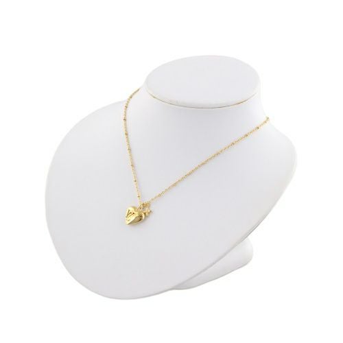 ルイヴィトン ネックレス レディース ネックレス・ブルーミング ハート ゴールド LOUIS VUITTON M02310