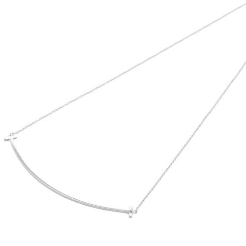 ティファニー ネックレス レディース Tスマイルペンダント TIFFANY＆Co