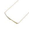 ネックレス K18イエローゴールド ダイヤモンド0.14ct