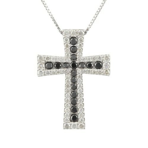 ネックレス プラチナ ブラックダイヤモンド0.50ct