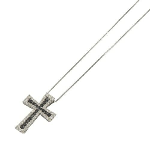 ネックレス プラチナ ブラックダイヤモンド0.50ct
