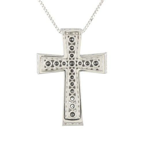 ネックレス プラチナ ブラックダイヤモンド0.50ct