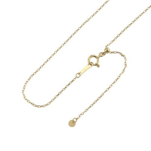ネックレス K18イエローゴールド ダイヤモンド 0.30/0.12ct