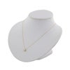 ネックレス K18イエローゴールド ダイヤモンド 0.30/0.12ct