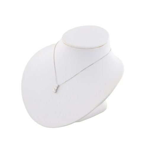 ネックレス プラチナ ダイヤモンド 1.00ct スリーストーン