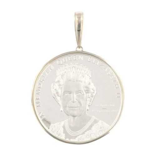 ペンダントトップ エリザベスメモリアル SV999 1オンス 1oz