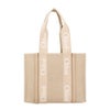 クロエ トートバッグ レディース WOODY MEDIUM TOTE ベージュ CHLOE CHC23AS383 L17 20E BOYISH BROWN