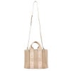 クロエ トートバッグ レディース WOODY SMALL TOTE ベージュ CHLOE CHC23AS397 L17 20E BOYISH BROWN
