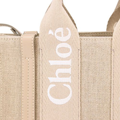 クロエ トートバッグ レディース WOODY SMALL TOTE ベージュ CHLOE CHC23AS397 L17 20E BOYISH BROWN