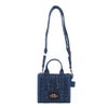 マークジェイコブス トートバッグ レディース THE CRYSTAL DENIM TOTE BAG ブルー Marc Jacobs 2S5HCR019H03 475 DARK WASH CRYSTAL