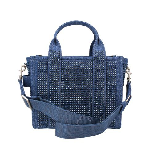 マークジェイコブス トートバッグ レディース THE CRYSTAL DENIM TOTE