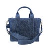 マークジェイコブス トートバッグ レディース THE CRYSTAL DENIM TOTE BAG ブルー Marc Jacobs 2S5HTT026H03 475 DARK WASH CRYSTAL