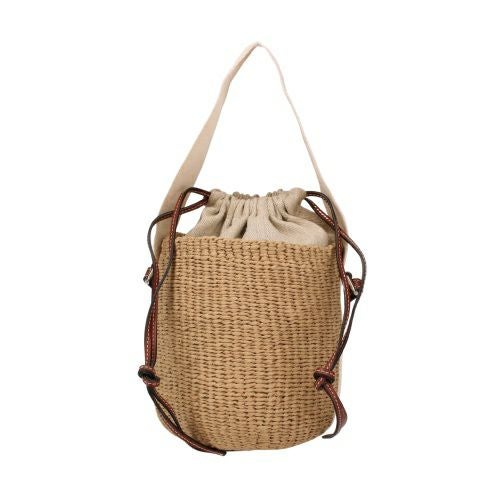 クロエ ハンドバッグ レディース WOODY SMALL BASKET ホワイト CHLOE CHC22SS381 G55 101 WHITE