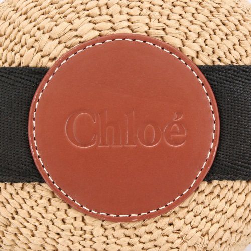 クロエ ハンドバッグ レディース WOODY SMALL BASKET ブラック CHLOE CHC23AS381 L18 915 BLACK BEIGE 1