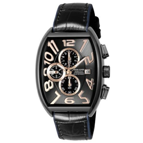 エンジェルクローバー ダブルプレイ DOUBLE PLAY SOLAR ANGEL CLOVER DPS38GY-BK メンズ 腕時計