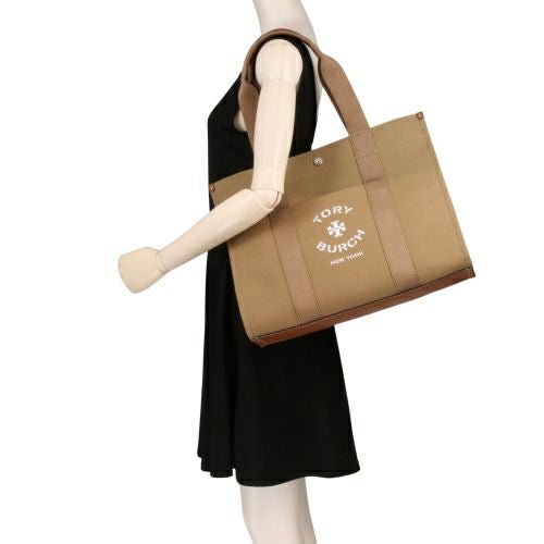 トリーバーチ トートバッグ レディース TORY TORY TOTE ブラウン TORY BURCH 148665 200 DARK FAWN