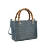 ロダニア ハンドバッグ レディース ブルー RODANIA RD11063DBL デニムブルー