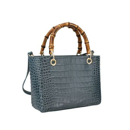 ロダニア ハンドバッグ レディース ブルー RODANIA RD11063DBL デニムブルー