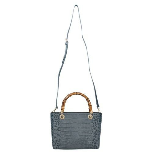 ロダニア ハンドバッグ レディース ブルー RODANIA RD11063DBL デニムブルー