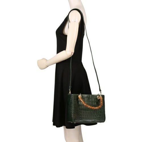 ロダニア ハンドバッグ レディース グリーン RODANIA RD11063GN グリーン