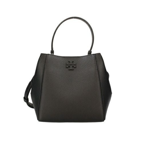 トリーバーチ ハンドバッグ レディース MCGRAW SM BUCKET BAG マックグロー ブラック TORY BURCH 158500 001 BLACK