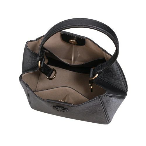 トリーバーチ ハンドバッグ レディース MCGRAW SM BUCKET BAG マックグロー ブラック TORY BURCH 158500 001 BLACK