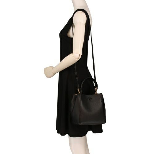 トリーバーチ ハンドバッグ レディース MCGRAW SM BUCKET BAG マックグロー ブラック TORY BURCH 158500 001 BLACK