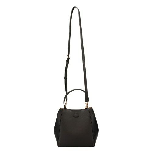 トリーバーチ ハンドバッグ レディース MCGRAW SM BUCKET BAG マックグロー ブラック TORY BURCH 158500 001 BLACK