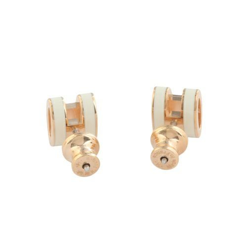 エルメス ピアス レディース ポップアッシュ ミニ MINI POP H ホワイト HERMES H608002FO BLANC/PGD