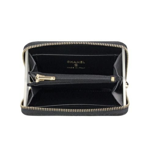 シャネル コインケース レディース ブラック CHANEL AP4479 B19362 94305