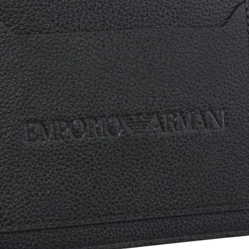 エンポリオアルマーニ 二つ折り財布 メンズ ブラック EMPORIO ARMANI EM001580 AF13788 UC001