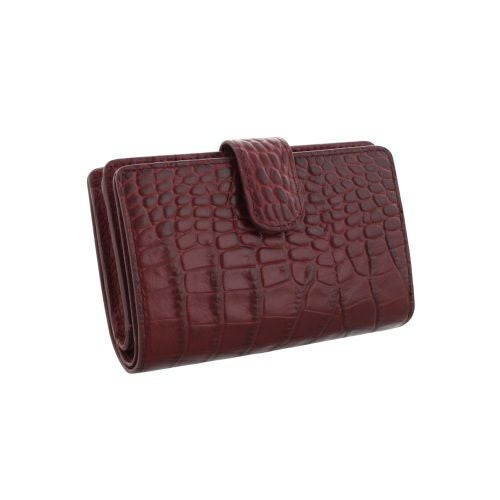 ロダニア 二つ折り財布 レディース レッド RODANIA RD10397BRX ボルドー