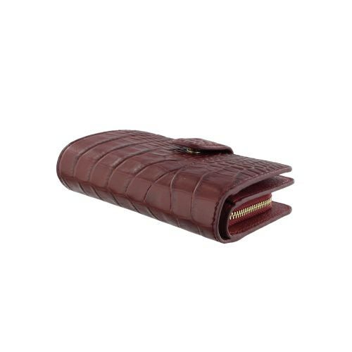 ロダニア 二つ折り財布 レディース レッド RODANIA RD10397BRX ボルドー