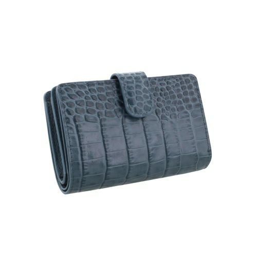 ロダニア 二つ折り財布 レディース ブルー RODANIA RD10397DBL デニムブルー