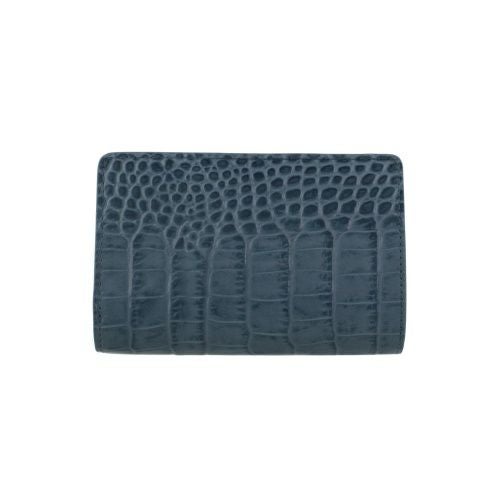 ロダニア 二つ折り財布 レディース ブルー RODANIA RD10397DBL デニムブルー