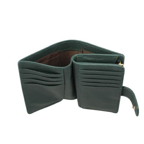 ロダニア 二つ折り財布 レディース グリーン RODANIA RD10397GN