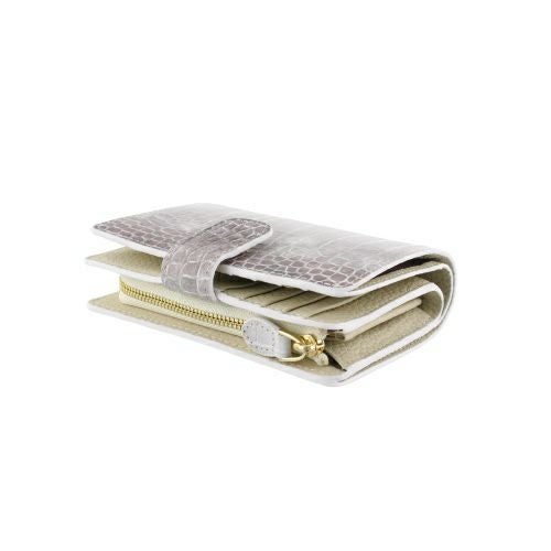 ロダニア 二つ折り財布 レディース ホワイト RODANIA RD10397HM ヒマラヤ