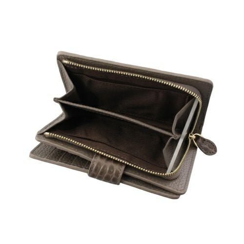 ロダニア 二つ折り財布 レディース ブラウン RODANIA RD10397TP トープ