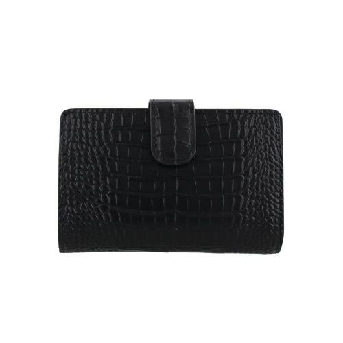 ロダニア 二つ折り財布 レディース ブラック RODANIA RD9800BK