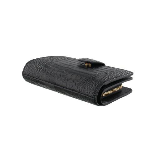 ロダニア 二つ折り財布 レディース ブラック RODANIA RD9800BK