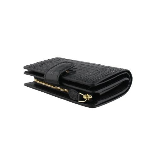 ロダニア 二つ折り財布 レディース ブラック RODANIA RD9800BK