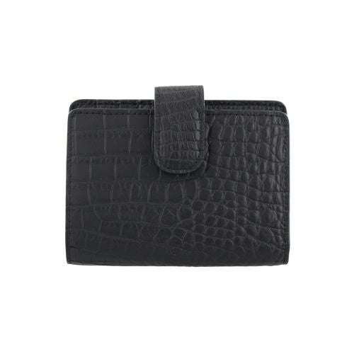 ロダニア 二つ折り財布 レディース ブラック RODANIA RDOC10160BK