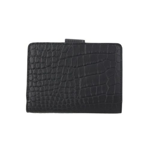 ロダニア 二つ折り財布 レディース ブラック RODANIA RDOC10160BK