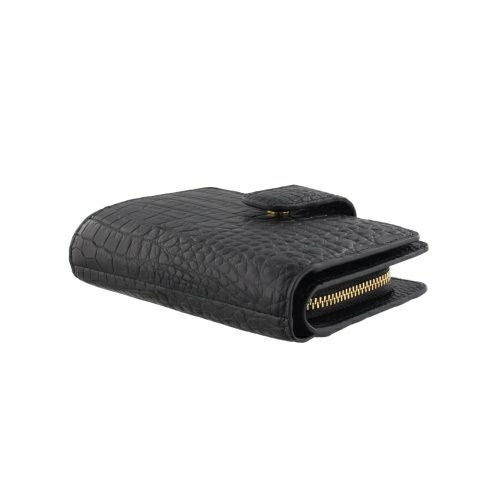 ロダニア 二つ折り財布 レディース ブラック RODANIA RDOC10160BK